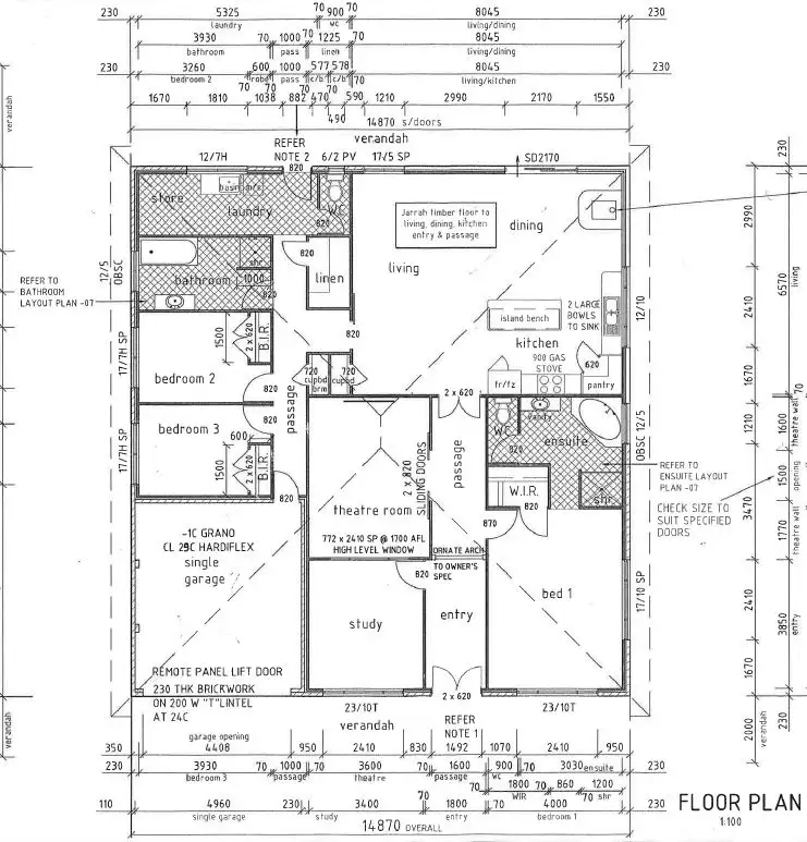 Floorplan of Homely house listing, 5 Bedlington Street, Collie WA 6225
