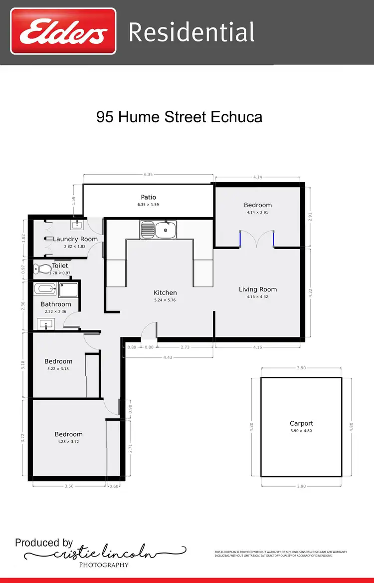 Floorplan of Homely house listing, 2/95 Hume Street, Echuca VIC 3564