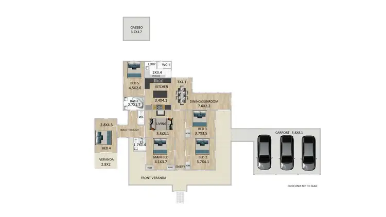 Floorplan of Homely house listing, 1 Johnstone Street, Sadliers Crossing QLD 4305