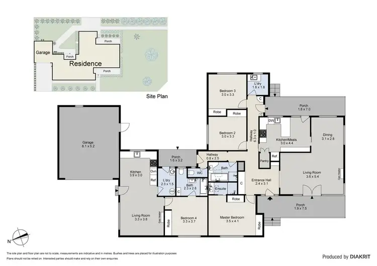 Floorplan of Homely house listing, 1 Karen Court, Doncaster East VIC 3109