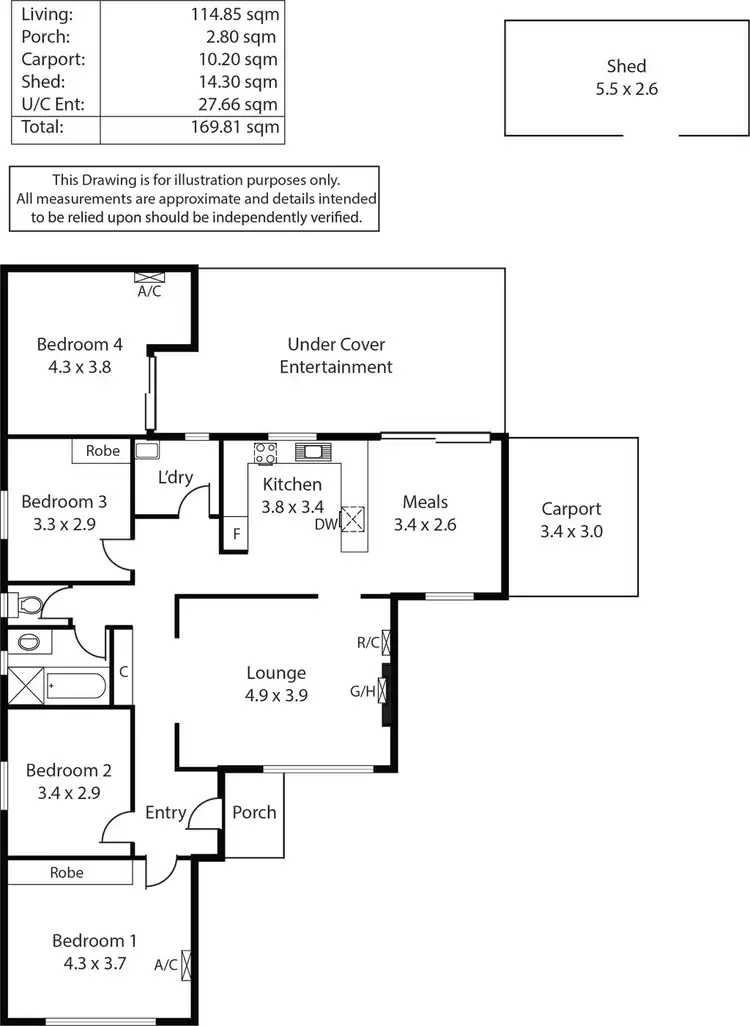 Floorplan of Homely house listing, 21 Keystone Avenue, Hope Valley SA 5090