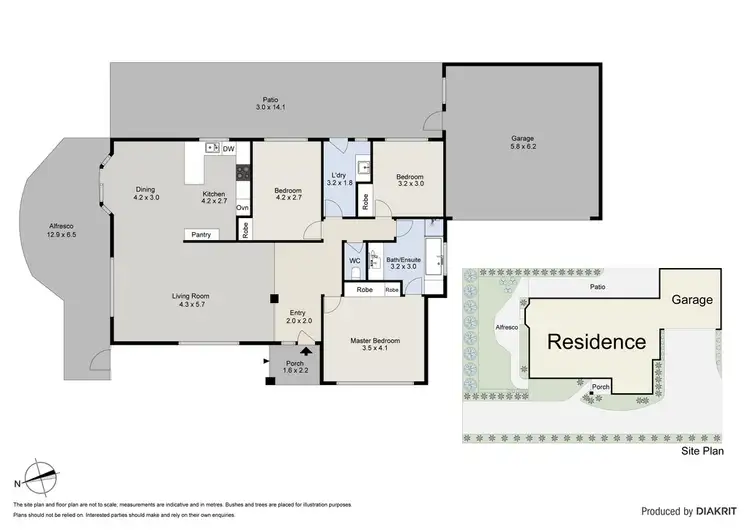 Floorplan of Homely unit listing, 1/82 King Street, Doncaster East VIC 3109