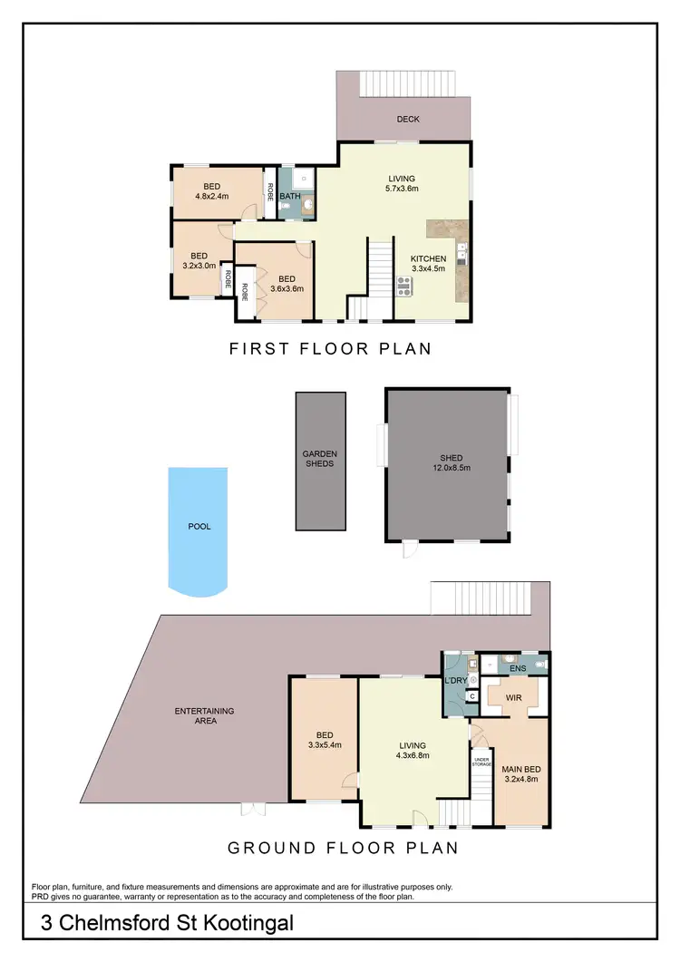 Floorplan of Homely house listing, 3 Chelmsford Street, Kootingal NSW 2352