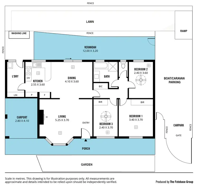 Floorplan of Homely unit listing, 2/14 Ellis Avenue, O'halloran Hill SA 5158