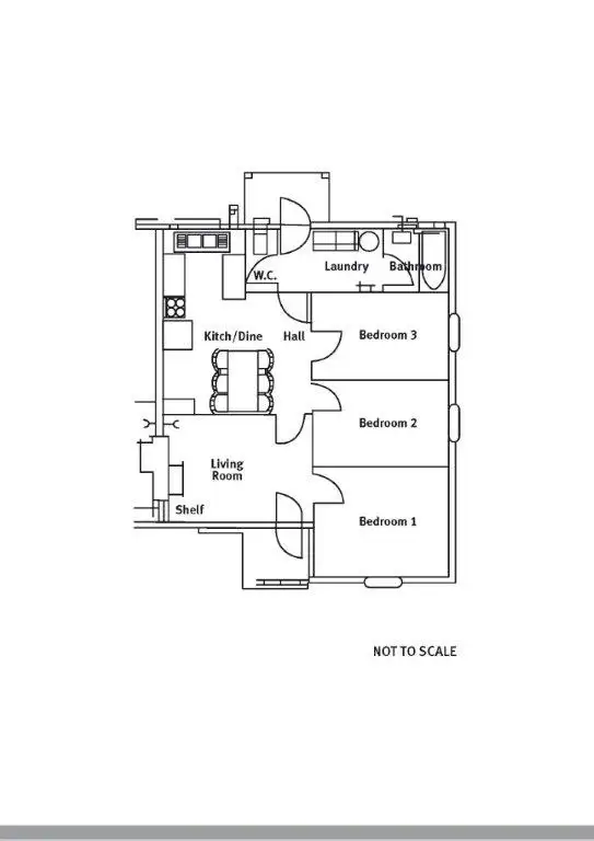 Floorplan of Homely house listing, 18 Hopkins Street, Renmark SA 5341