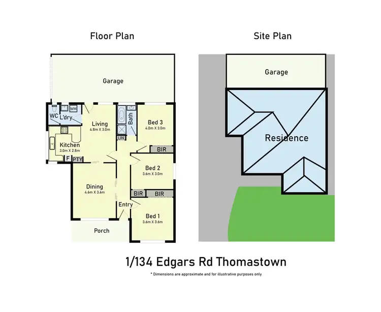 Floorplan of Homely house listing, 1/134 Edgars Road, Thomastown VIC 3074
