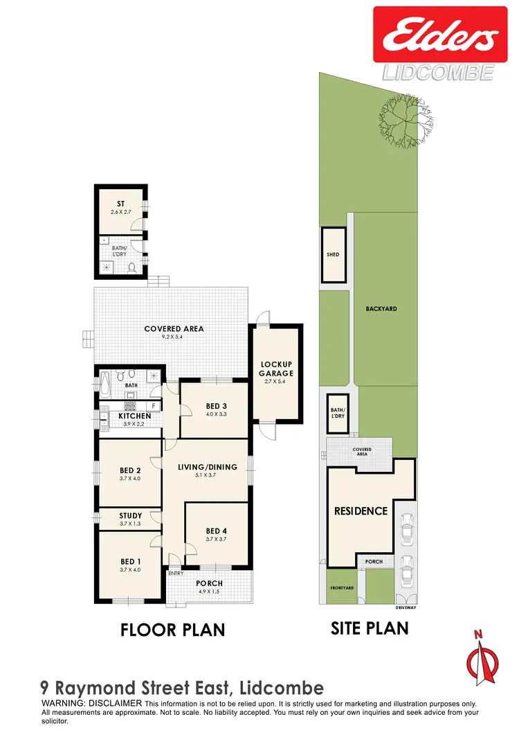 Floorplan of Homely house listing, 9 Raymond Street East, Lidcombe NSW 2141