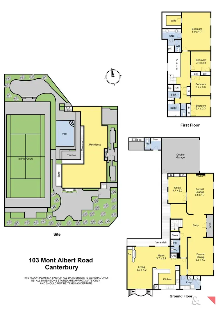 Floorplan of Homely house listing, 103 Mont Albert Road, Canterbury VIC 3126