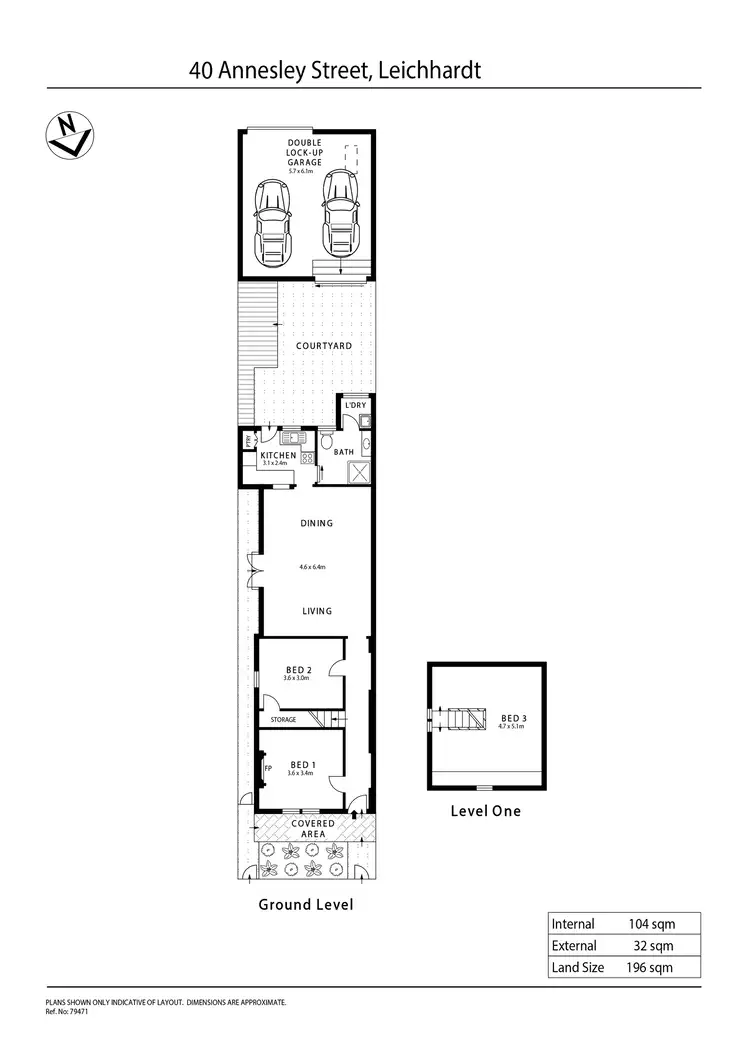 Floorplan of Homely house listing, 40 Annesley Street, Leichhardt NSW 2040