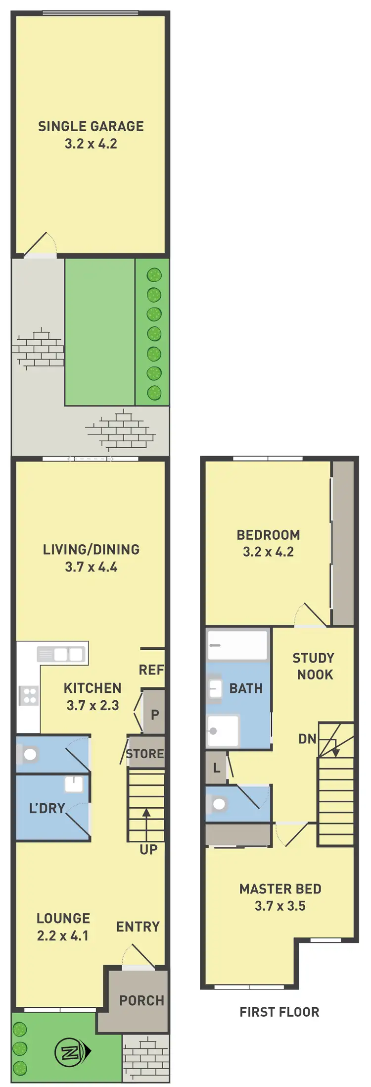 Floorplan of Homely house listing, 54 Grattan Cove, Craigieburn VIC 3064