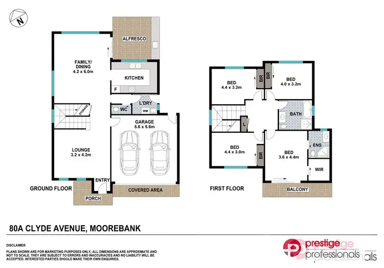 Floorplan of Homely house listing, 80 Clyde Avenue, Moorebank NSW 2170