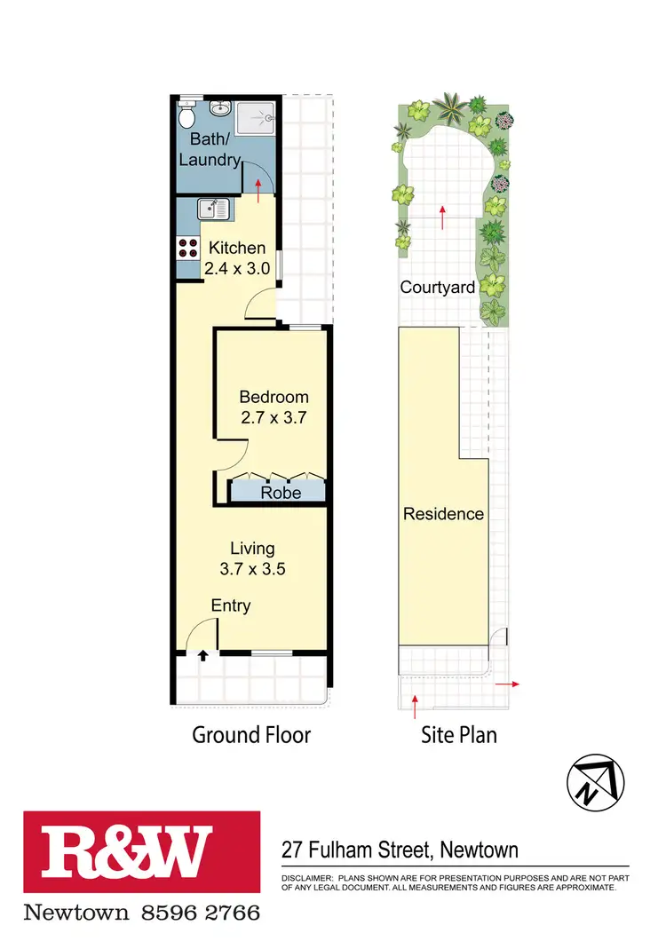 Floorplan of Homely house listing, 27 Fulham Street, Newtown NSW 2042