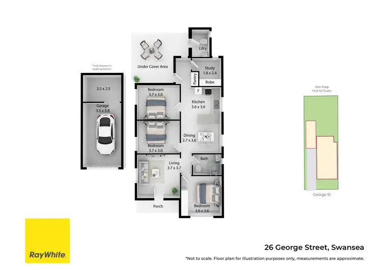 Floorplan of Homely house listing, 26 George Street, Swansea NSW 2281