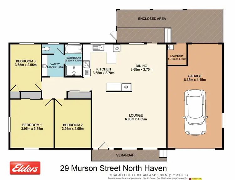 Floorplan of Homely house listing, 29 Murson Crescent, North Haven NSW 2443