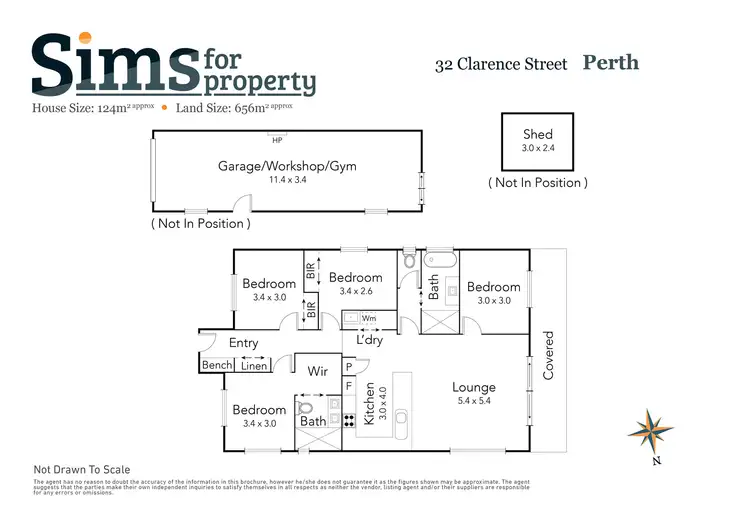 Floorplan of Homely house listing, 32 Clarence Street, Perth TAS 7300