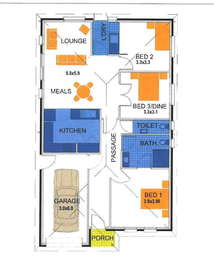 Floorplan of Homely house listing, 4/5 SAN REMO COURT, Encounter Bay SA 5211