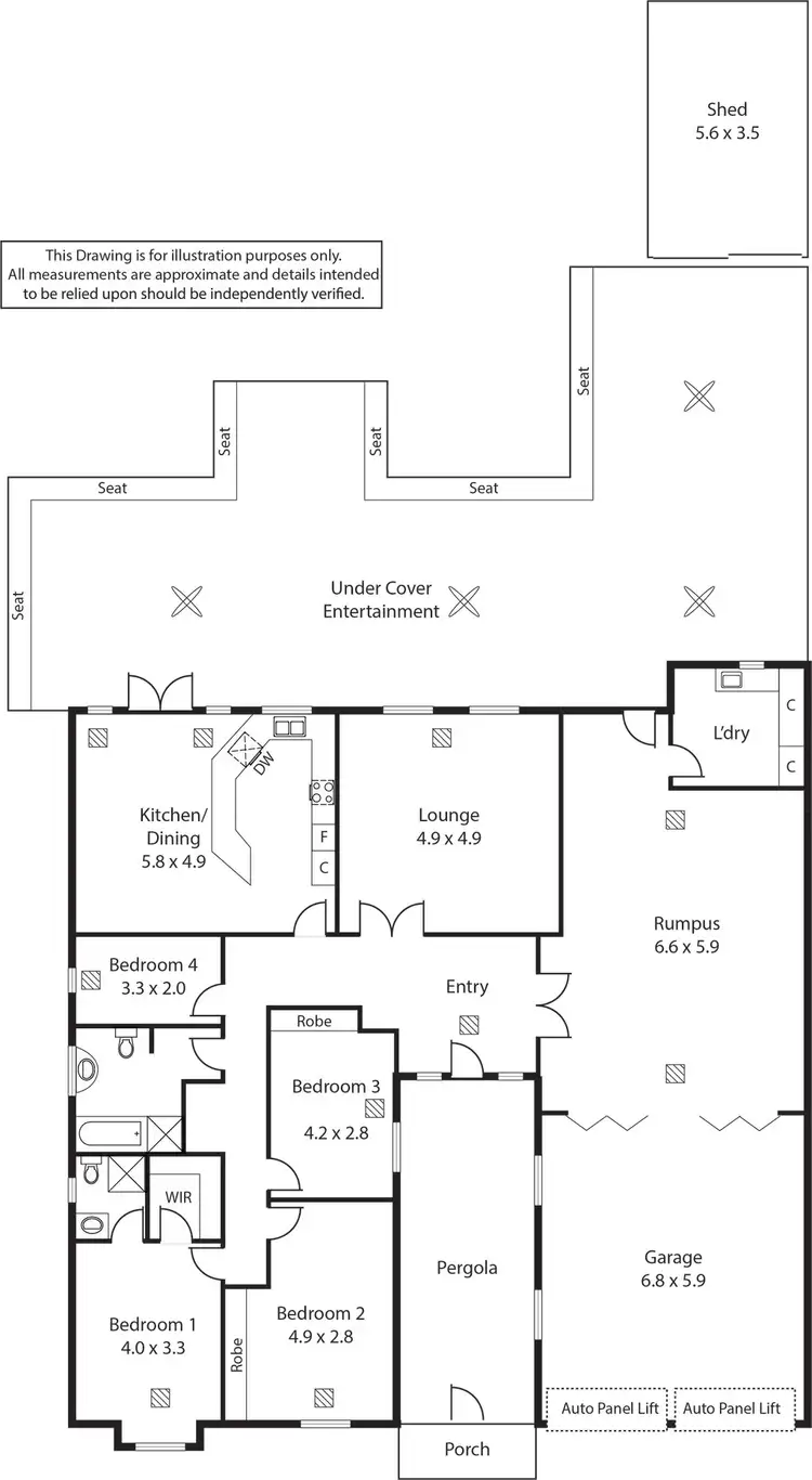 Floorplan of Homely house listing, 21 Kirkevue Road, Athelstone SA 5076