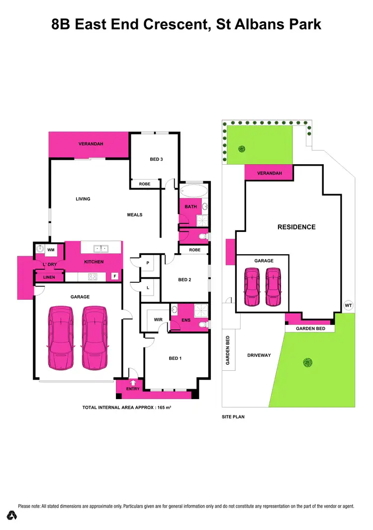 Floorplan of Homely house listing, 8B East End Crescent, St Albans Park VIC 3219