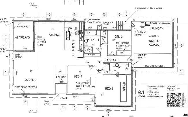 Floorplan of Homely house listing, 4 Hudson Court, Shearwater TAS 7307