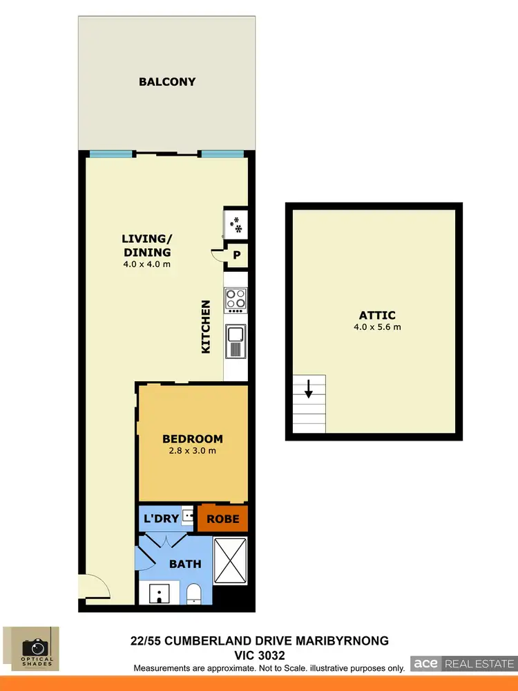 Floorplan of Homely apartment listing, G22/55 Cumberland Drive, Maribyrnong VIC 3032