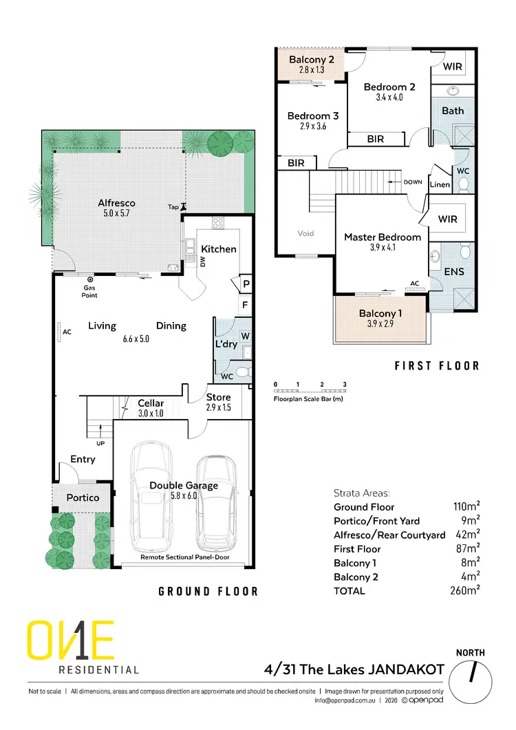 Floorplan of Homely house listing, 4/31 The Lakes Boulevard, Jandakot WA 6164