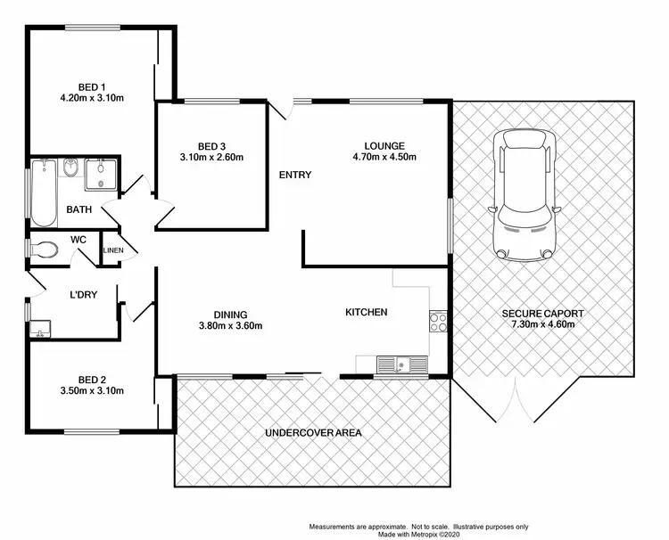 Floorplan of Homely house listing, 7 Valverde Court, Thurgoona NSW 2640