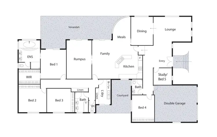 Floorplan of Homely house listing, 27 Mueller Street, Yarralumla ACT 2600