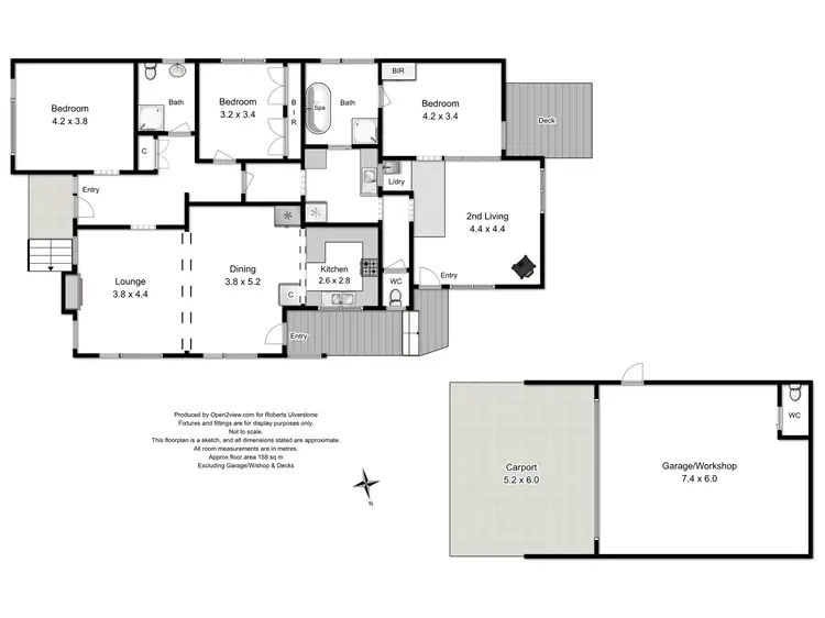 Floorplan of Homely house listing, 44A Risby Street, Ulverstone TAS 7315