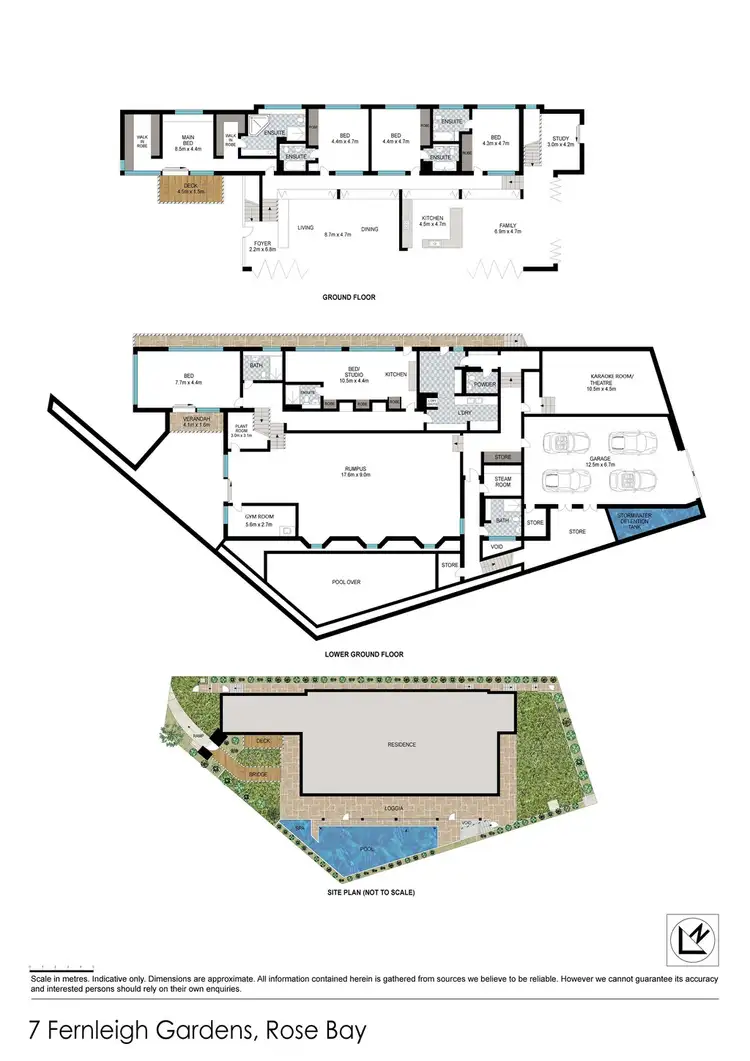 Floorplan of Homely house listing, 7 Fernleigh Gardens, Rose Bay NSW 2029