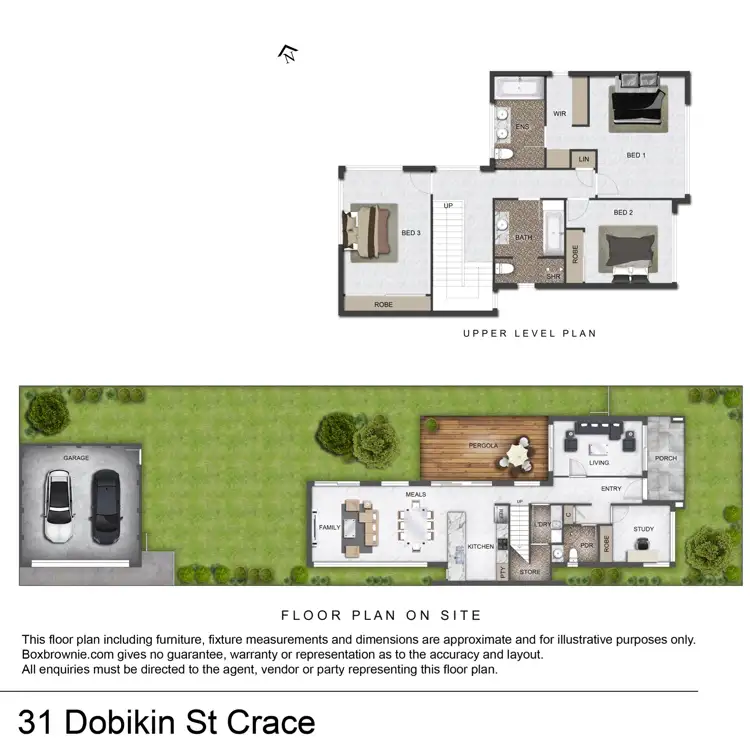 Floorplan of Homely house listing, 31 Dobikin Street, Crace ACT 2911