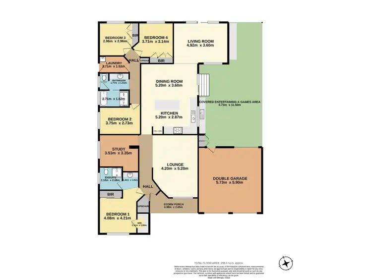 Floorplan of Homely house listing, 6 Armitage Ave, Horsley NSW 2530