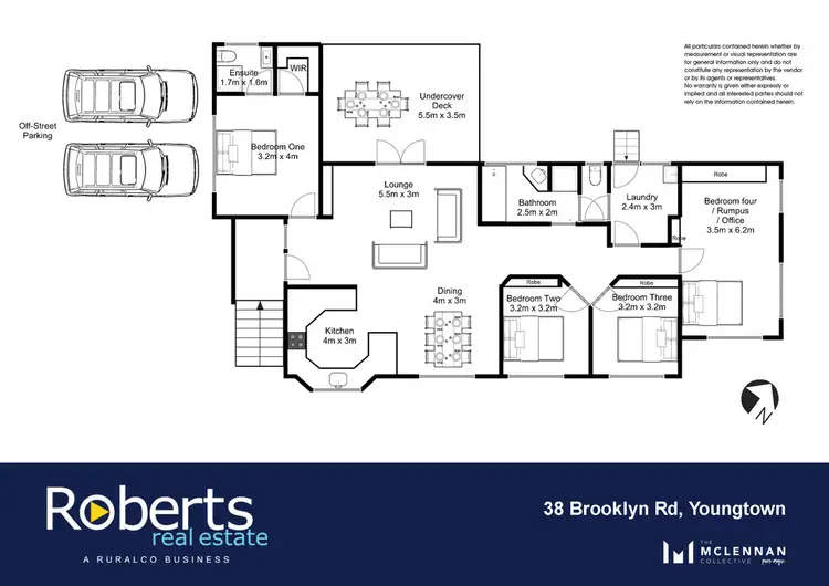 Floorplan of Homely house listing, 38 Brooklyn Road, Youngtown TAS 7249
