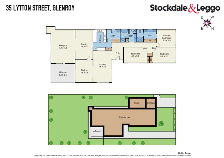Floorplan of Homely house listing, 35 Lytton Street, Glenroy VIC 3046