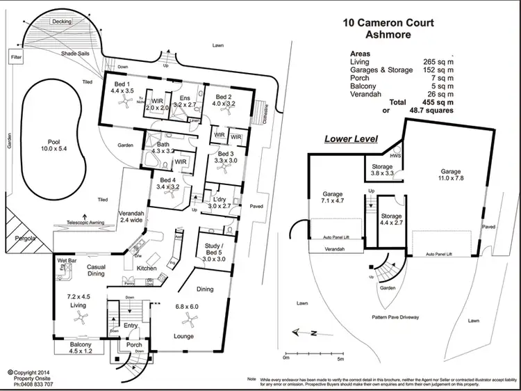 Floorplan of Homely house listing, 10 Cameron Court, Ashmore QLD 4214