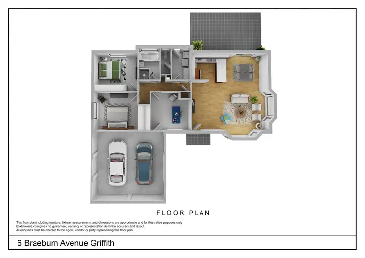 Floorplan of Homely house listing, 6 Braeburn Avenue, Griffith NSW 2680