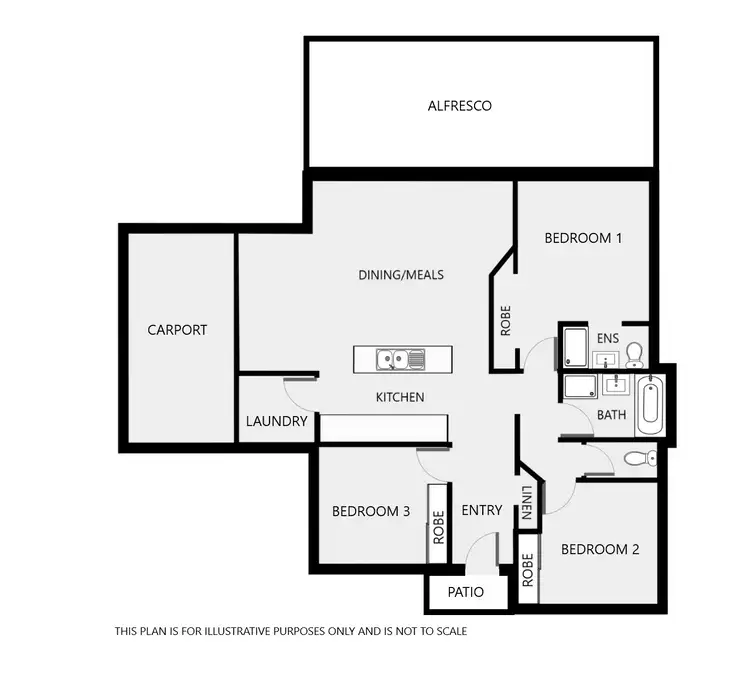 Floorplan of Homely house listing, 4 Kestrel Close, Dubbo NSW 2830
