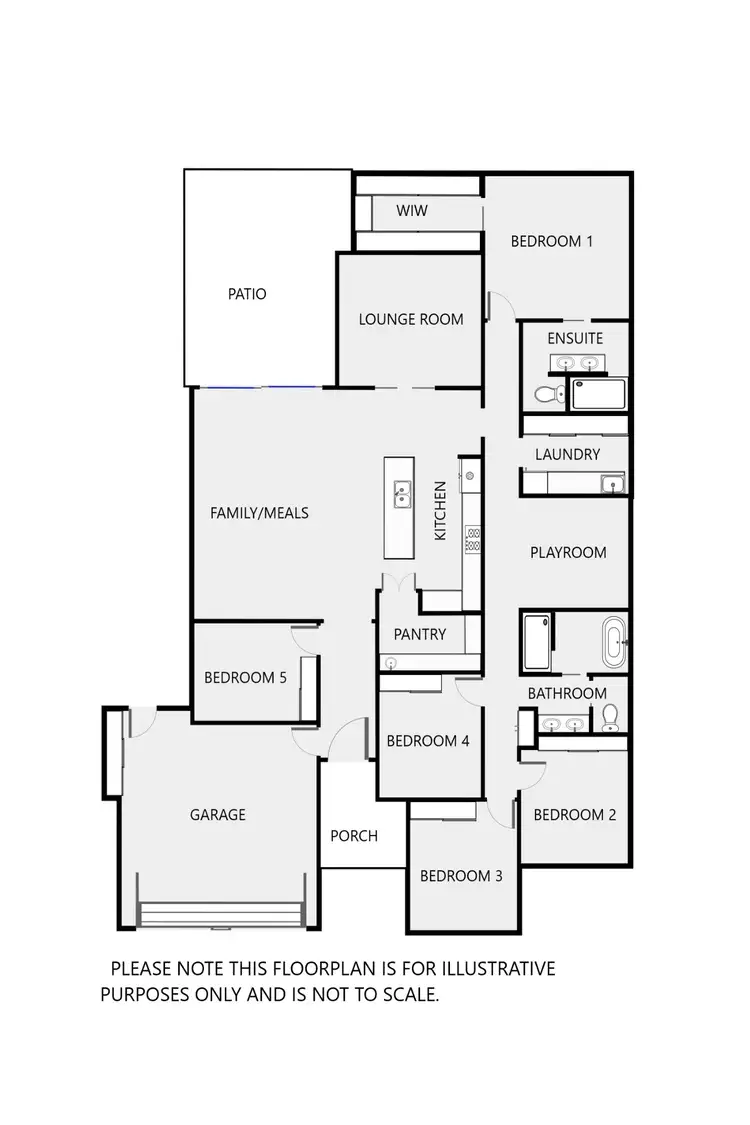 Floorplan of Homely house listing, 8 Mangrove Crescent, Dubbo NSW 2830