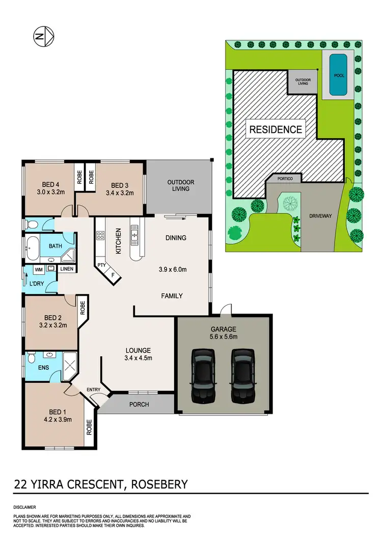 Floorplan of Homely house listing, 22 Yirra Crescent, Rosebery NT 832