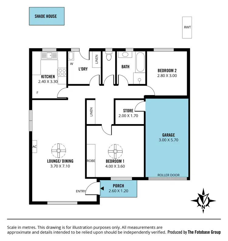 Floorplan of Homely unit listing, 9/43 Jordan Drive, Morphett Vale SA 5162