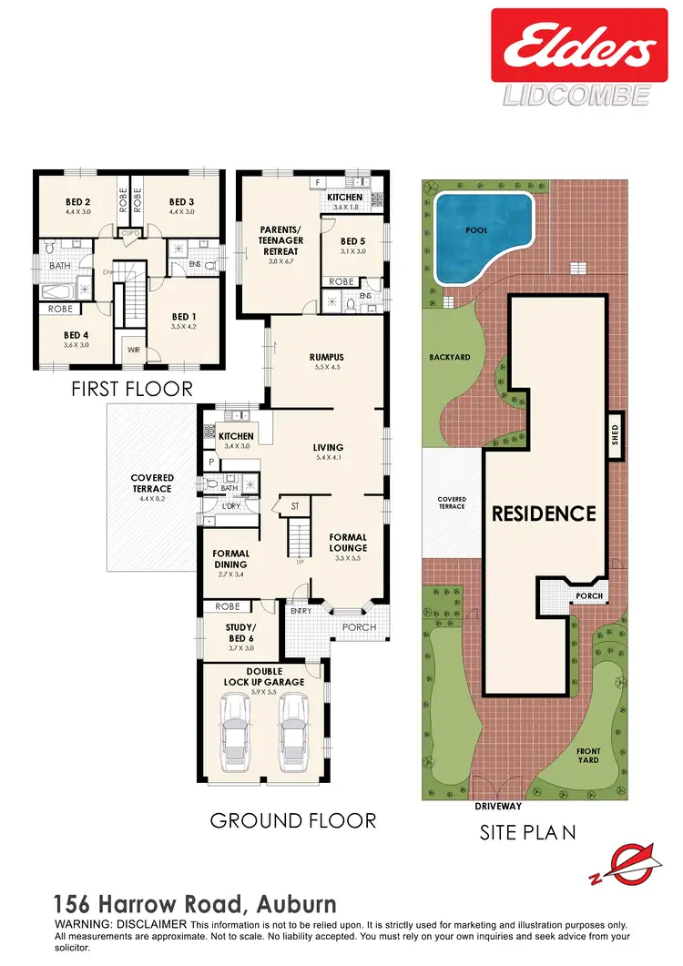 Floorplan of Homely house listing, 156 HARROW ROAD, Auburn NSW 2144