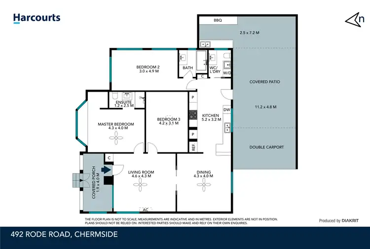 Floorplan of Homely house listing, 492 Rode Road, Chermside QLD 4032