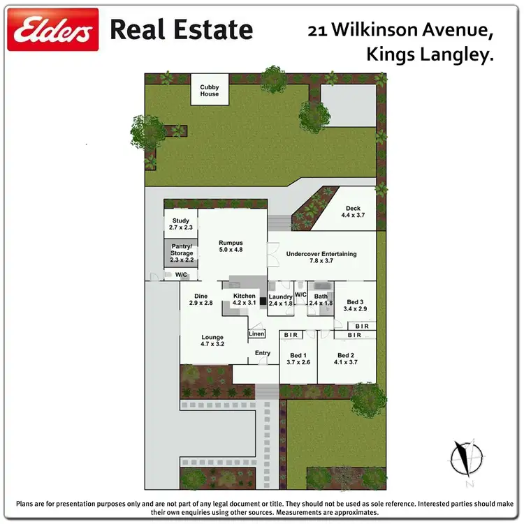Floorplan of Homely house listing, 21 Wilkinson Avenue, Kings Langley NSW 2147