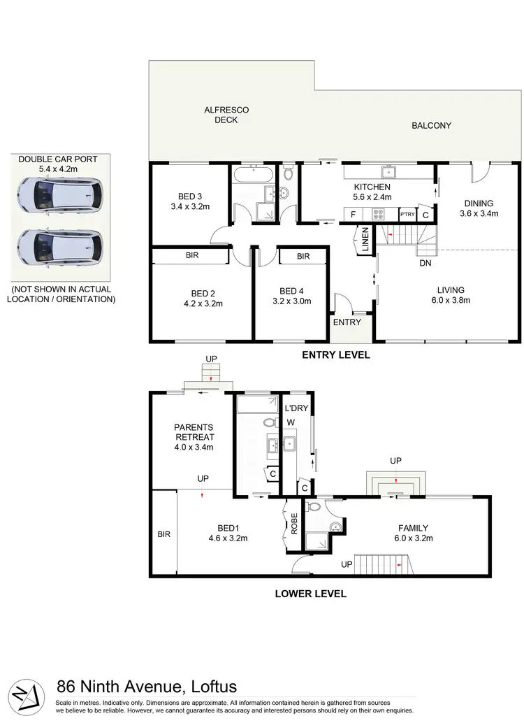 Floorplan of Homely house listing, 86 Ninth Avenue, Loftus NSW 2232
