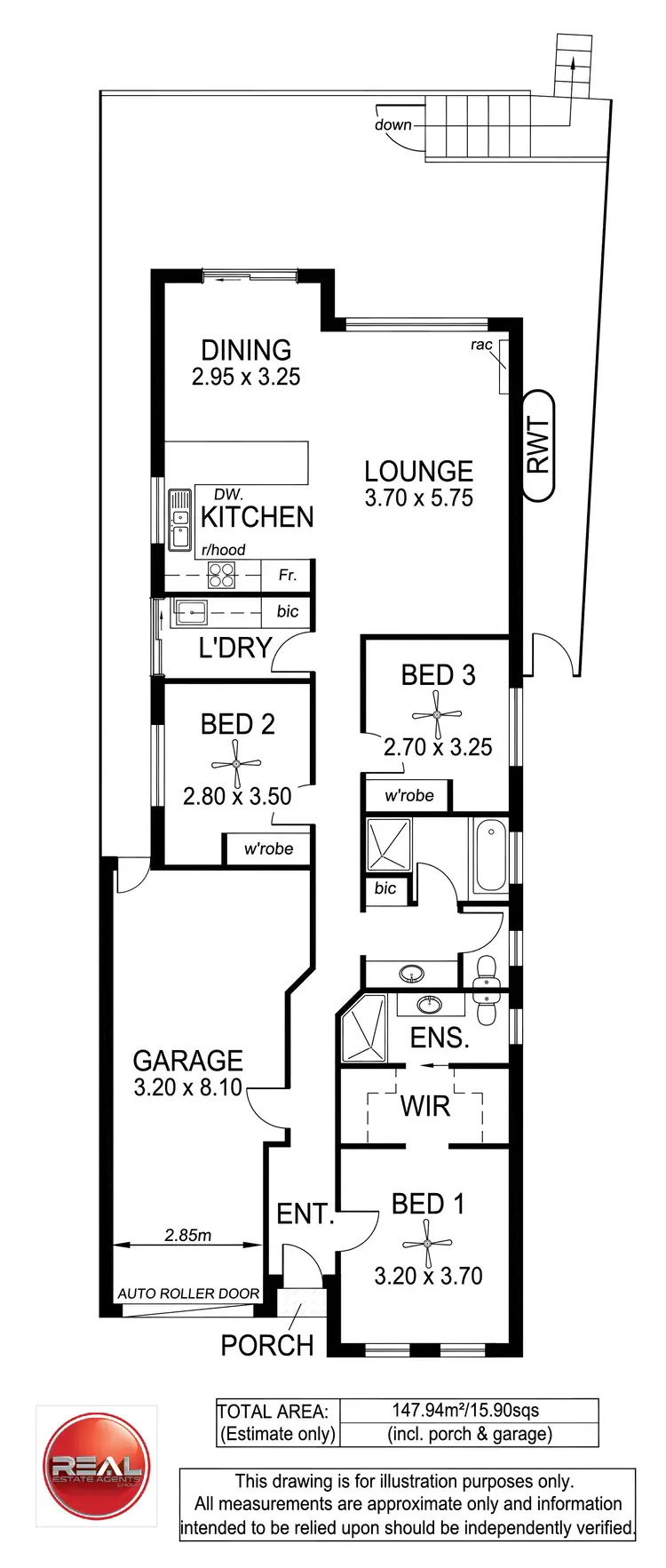 Floorplan of Homely house listing, 11 Alexander Crescent, Hackham SA 5163