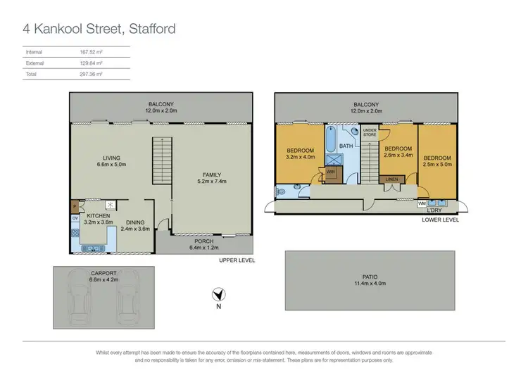 Floorplan of Homely house listing, 4 Kankool Street, Stafford QLD 4053