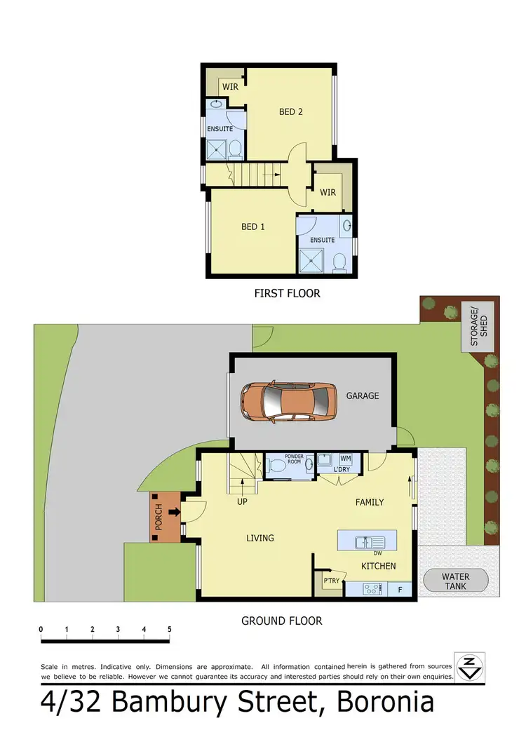 Floorplan of Homely townhouse listing, 4/32 Bambury Street, Boronia VIC 3155