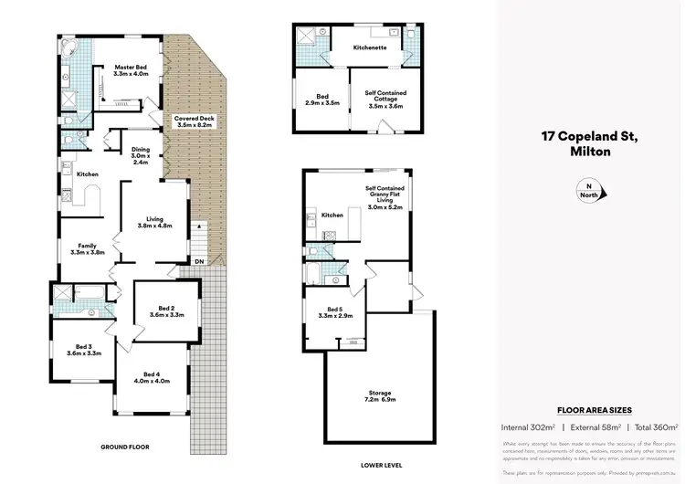 Floorplan of Homely house listing, 17 Copeland Street, Milton QLD 4064