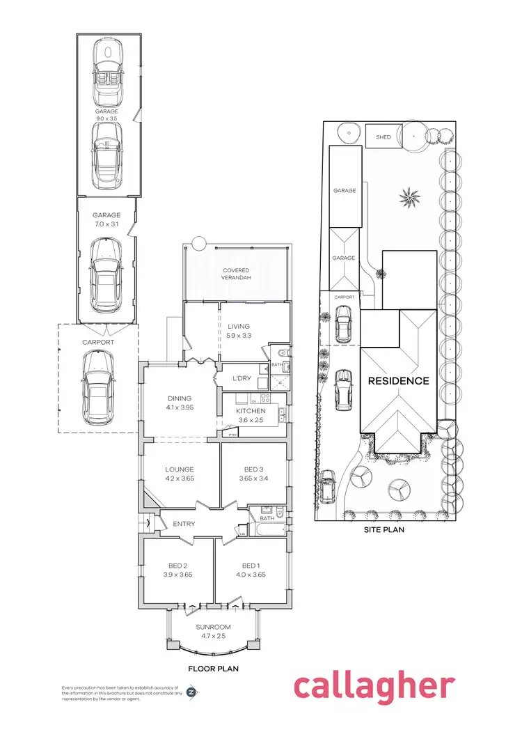 Floorplan of Homely house listing, 1 Melville Avenue, Strathfield NSW 2135