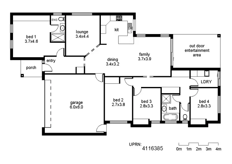Floorplan of Homely house listing, Address available on request
