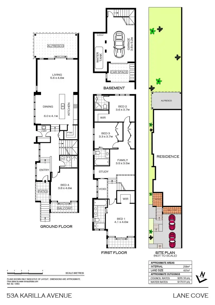Floorplan of Homely house listing, 53A Karilla Avenue, Lane Cove NSW 2066